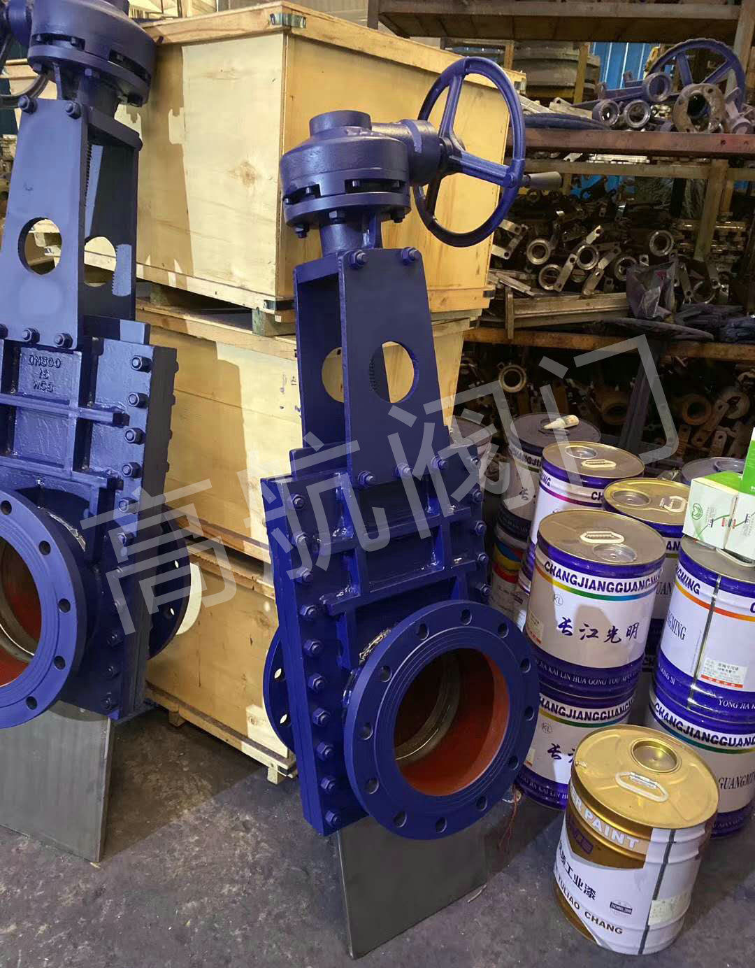 三片式矿浆闸阀 (2)